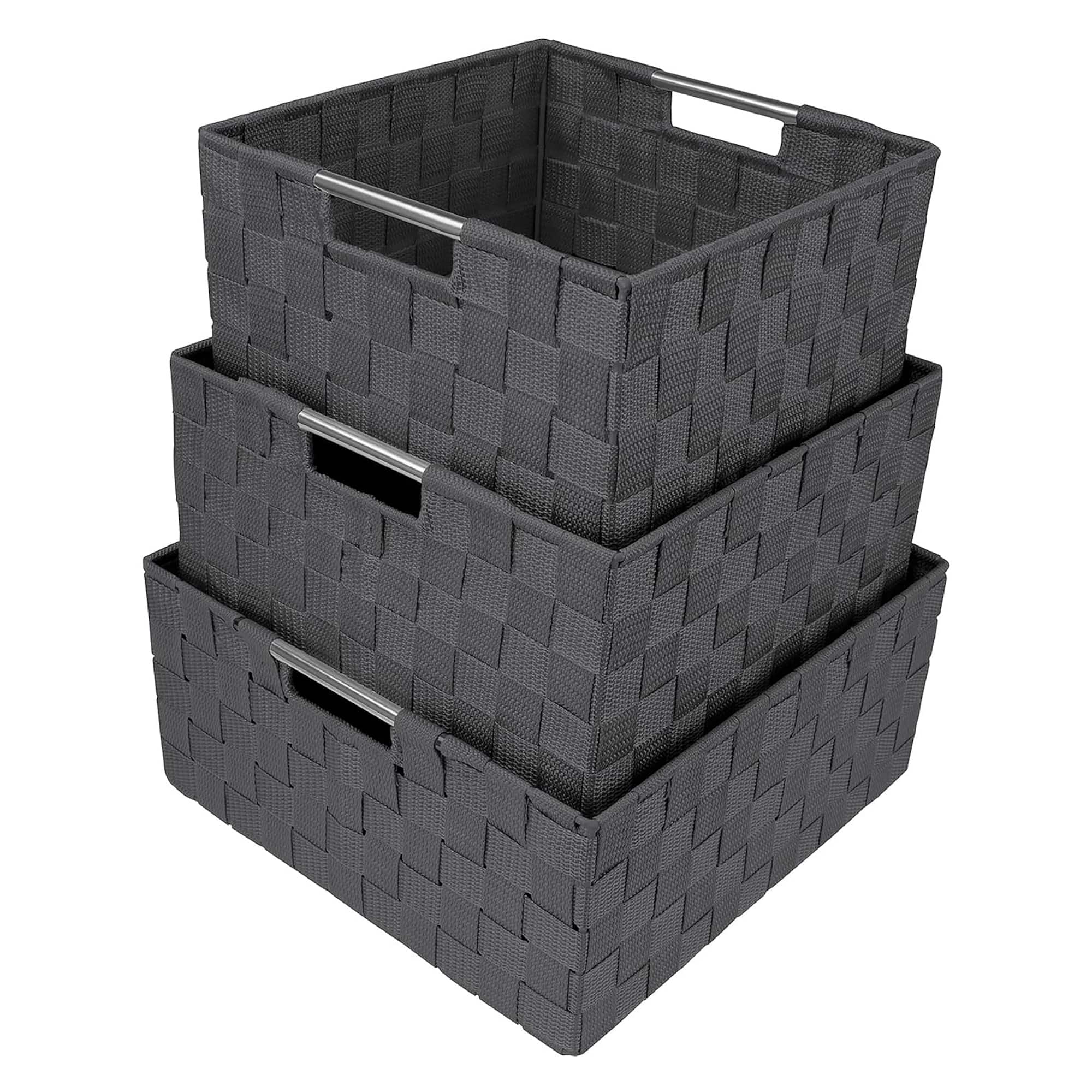 Sorbus 3-Piece Woven Basket Set